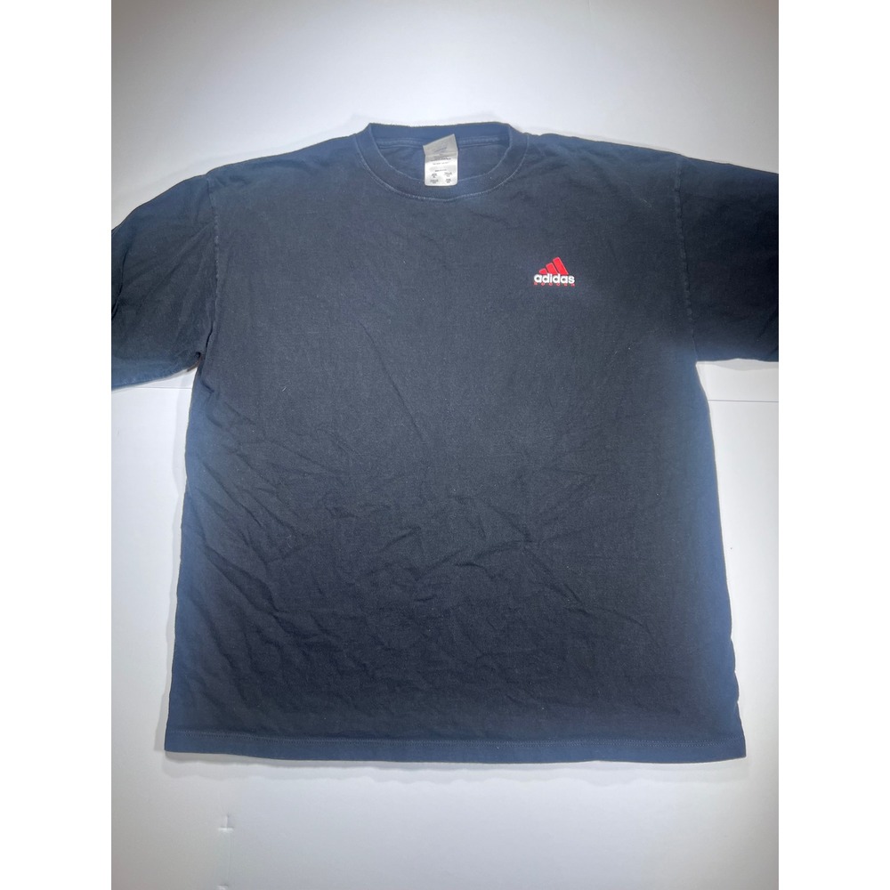 Adidas T-Shirt Mens XL Black Soccer Predator Graphic‎ Short Sleeve USA Made